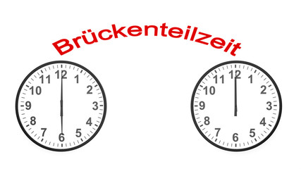 Brückenteilzeit - Arbeitszeit Konzept