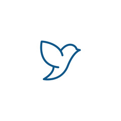 Bird logo vector design template