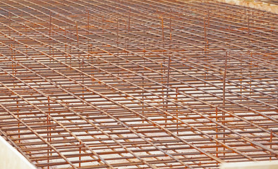 metal profile made of bended and tied reinforcing rod
