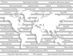 Geographic information systems, gis, cartography and mapping. Web mapping. GIS day