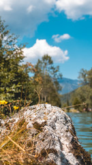 Smartphone HD wallpaper of beautiful alpine view at the Pillersee - Tyrol - Austria