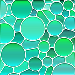 abstract vector stained-glass mosaic background