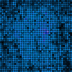 abstract vector colored round dots background