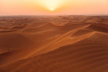 Fototapeta na wymiar Al Khatim Desert Abu Dhabi