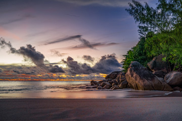After the sunset at anse georgette on the seychelles 3