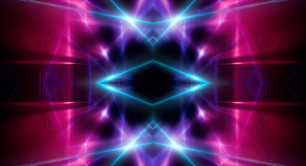 Neon lights background
