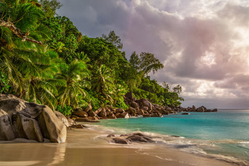 paradise beach at anse georgette, praslin, seychelles 26