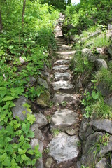 old stone pathway