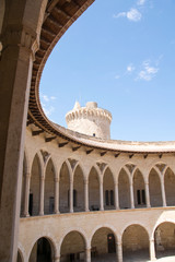 Naklejka premium Castell de Bellver in Palma de Mallorca Spanien
