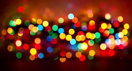 Christmas lights.