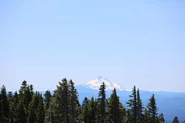 the mount helen from the mount hood