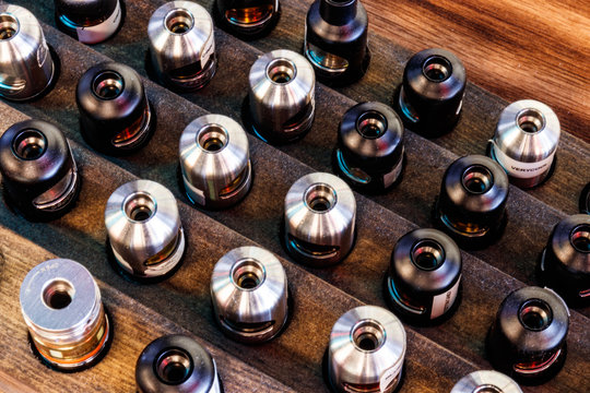 Sample Vape Juice Canisters. The benefits of vaping as a way to quit smoking far outweigh the health risks VI