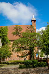 Kloster, Klostermauer, Klostergebäude, Sakral, Kirche, Ribnitz 