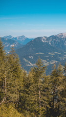 Smartphone HD wallpaper of beautiful alpine view at the Kehlsteinhaus - Eagle s Nest - Berchtesgaden - Bavaria - Germany
