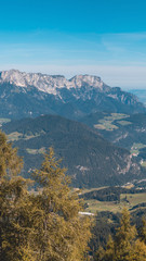 Smartphone HD wallpaper of beautiful alpine view at the Kehlsteinhaus - Eagle s Nest - Berchtesgaden - Bavaria - Germany