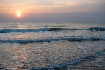 Obraz premium sunset over sea