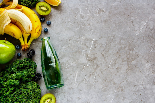 Making Green Smoothie