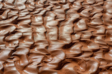 Chocolate Mud Ripples High Key Background Texture Pattern