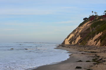 Beautiful seascape off the coast of Santa Barbara