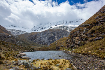 Clouds in the Andes