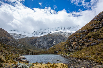 Andes Mountains in Peru