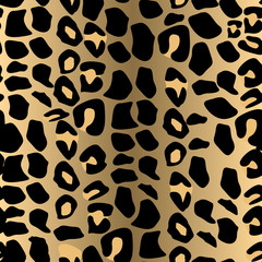 Seamless leopard skin pattern for cool background