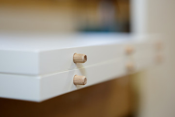 Spanplatte mit Holzd&uuml;bel