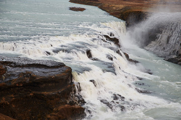 Beautiful Godafoss waterfall in Iceland