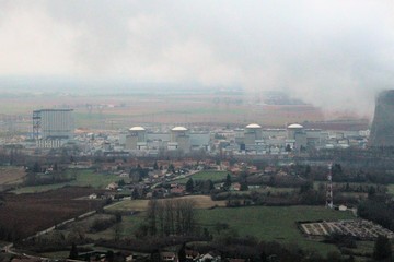CENTRALE NUCLEAIRE DU BUGEY - AIN - FRANCE