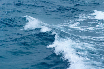 Fototapeta na wymiar Sea waves surface