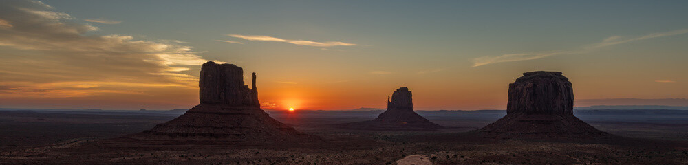 Nature in Monument Valley Navajo Park, Utah USA