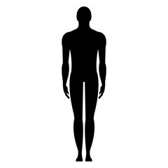 man silhouette vector