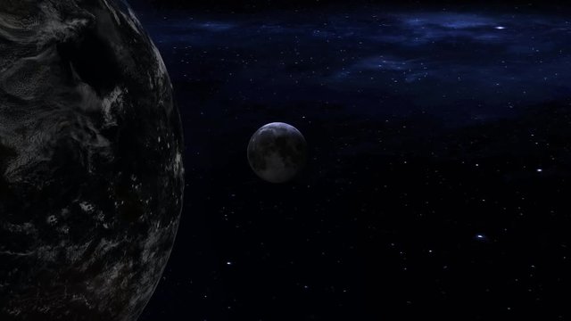 Flug von der Erde zum Mond und zur&uuml;ck, Endlosschleife