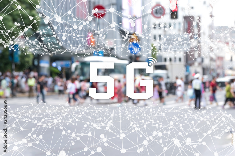 Poster 5g network wireless systems and internet of things (iot), digital smart city and communication netwo