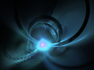 Abstract fractal background