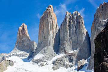 Base of Los Torres del Paine