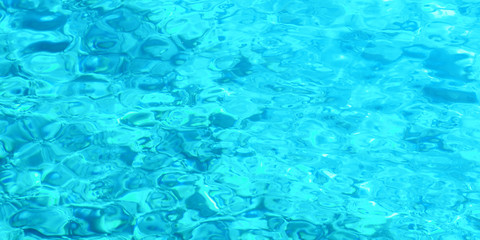 Background shot of aqua sea water surface