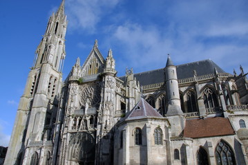 Ville de Senlis, département de l'Oise, France