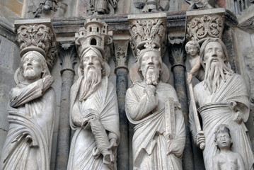 Ville de Senlis, d&eacute;partement de l'Oise, France