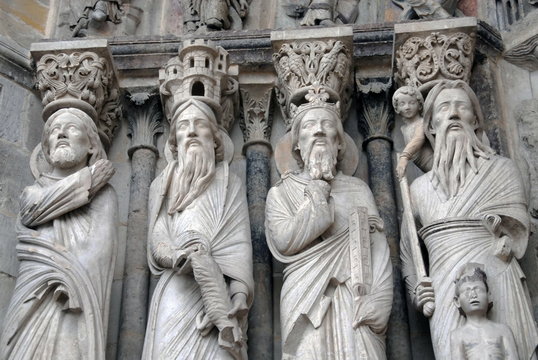 Ville de Senlis, d&eacute;partement de l'Oise, France