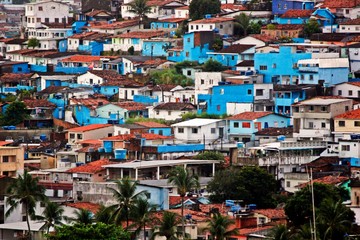 aerial view of brazil