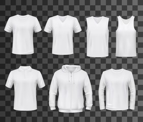 T-shirt, shirt, polo and sweatshirt template