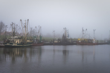 Fototapeta premium Adventsmomente in Greetsiel