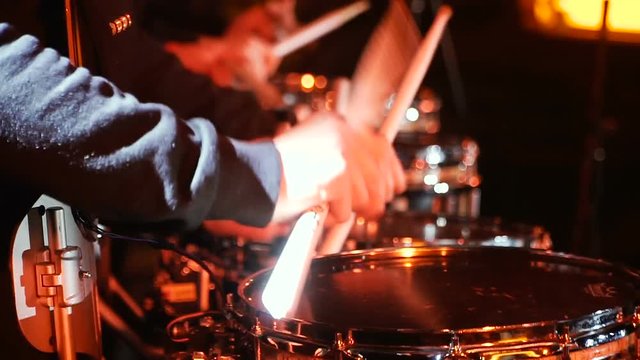 Musical instruments. Drums