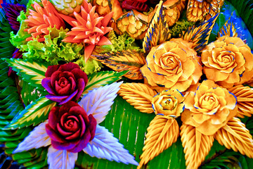 Thai Carved fruit