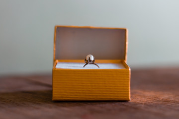 Regalo anillo de matrimonio para mujer de amor y amistad de San Valentín el 14 de febrero