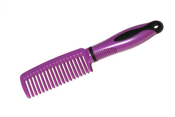 Hairbrush on a white background.