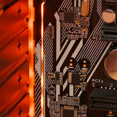 LED-illuminated circuit board