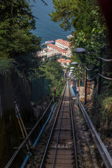 the railway to the upper part of como