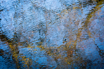 Winter water reflections